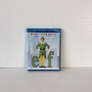 Elf (Blu-ray, 2003) Will Ferrell James Caan Helt ny förseglad