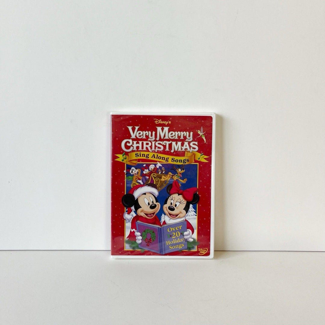 Disney's Sing Along Songs Very Merry Christmas Songs NEW