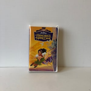 Walt Disney&#39;s The Hunchback of Norte Dame (VHS, 1997) Masterpiece Edition Clamshell