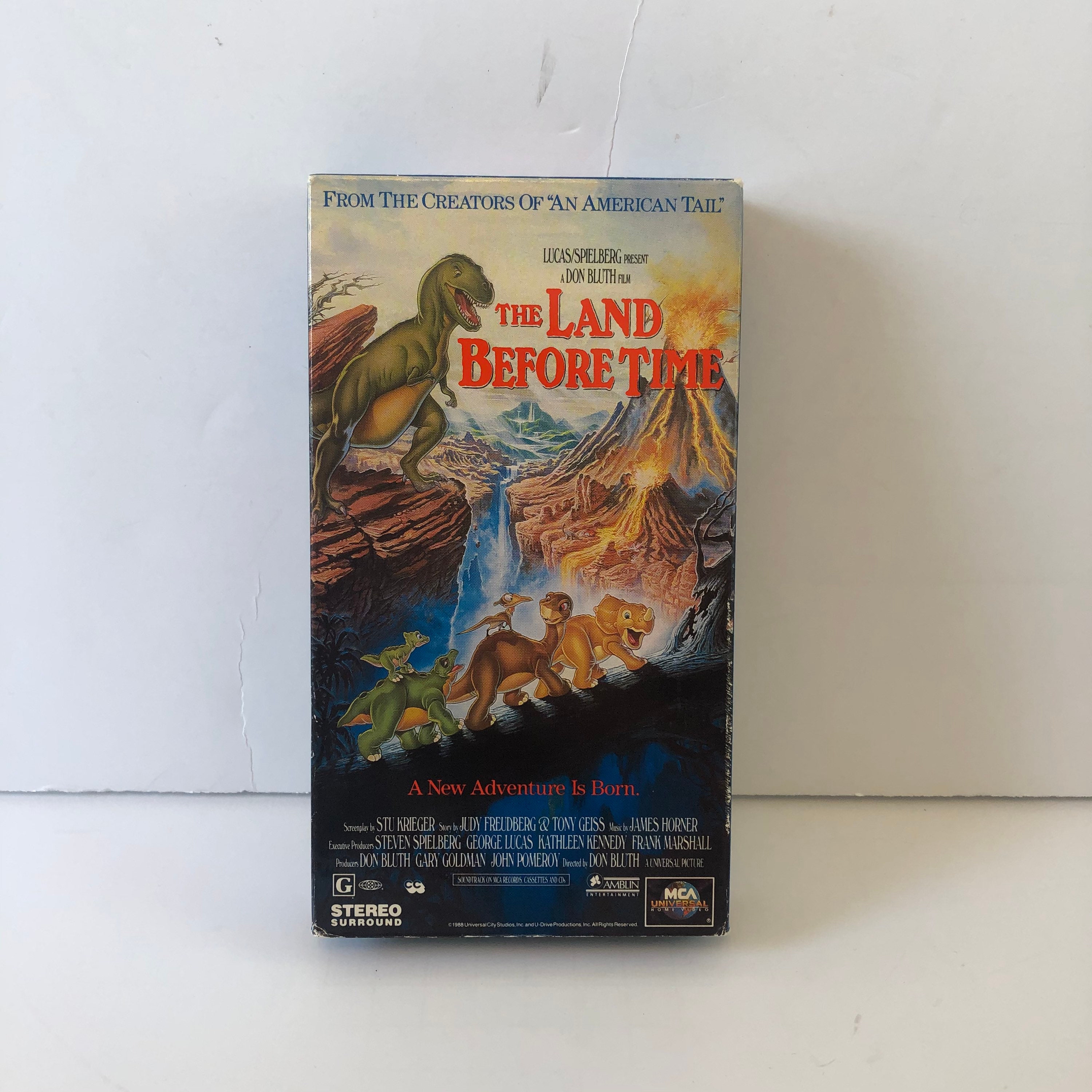 The Land Before Time VHS 1988 Universal Pictures 1988 MCA Etsy Singapore
