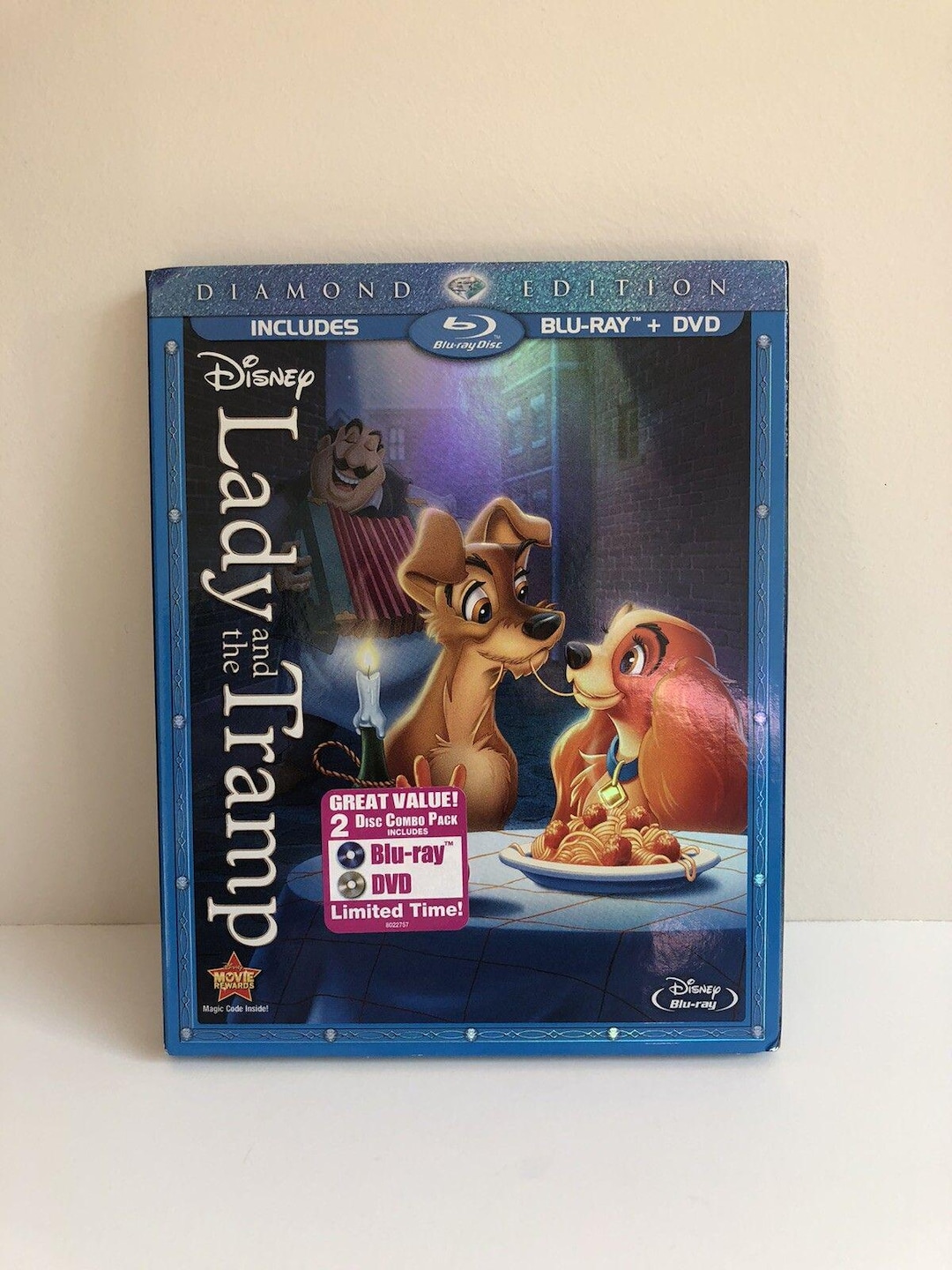 Lady and the Tramp (blu-ray/dvd, 2012, 2-disc Set, Diamond Edition