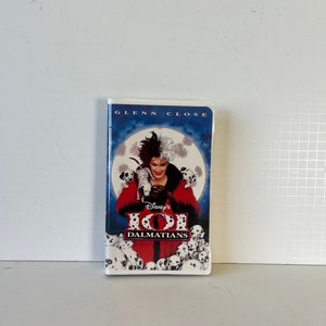 Walt Disney’s 101 Dalmatians Live Action Movie (VHS, 1997) Vintage Clamshell Rare w/ Original Inserts