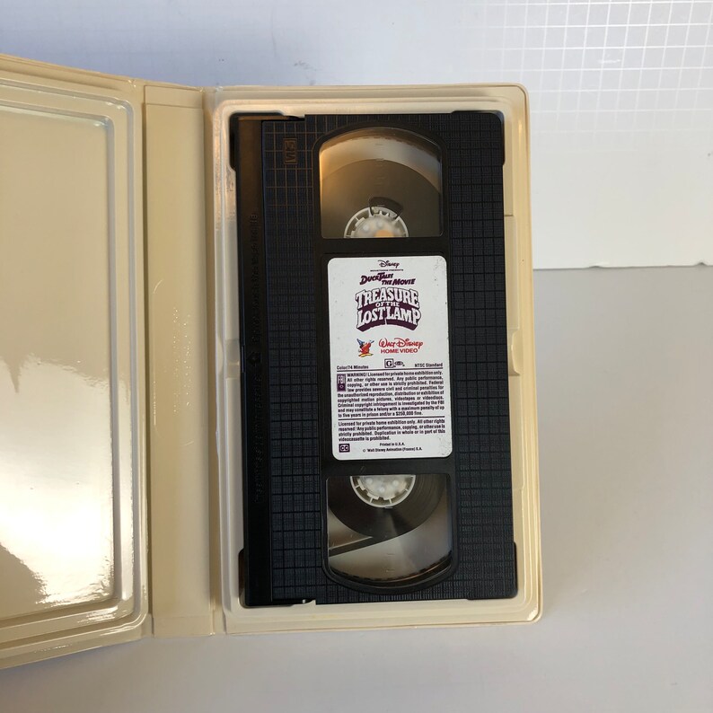 Walt Disneys Ducktales the Movie: Treasure of the Lost Lamp VHS, 1991 ...