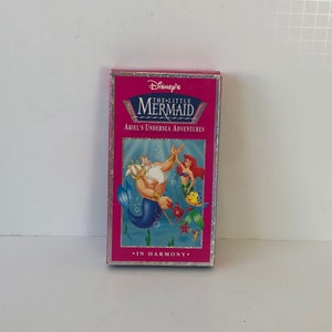Walt Disney’s The Little Mermaid - Ariels Undersea Adventures - In Harmony (VHS, 1993) Vintage VHS Rare OOP