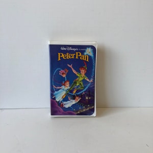 Walt Disney’s Peter Pan (VHS 1990) Black Diamond Edition Clamshell Rare