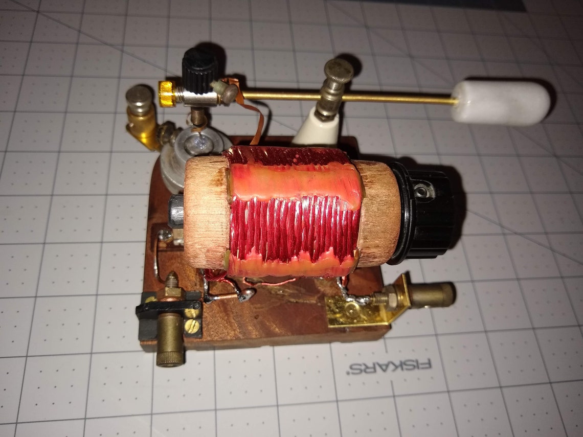 Crystal Radios Cat Whisker Detectors custom builds of Early Etsy