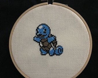 Squirtle Cross Stitch Pattern Generation 2