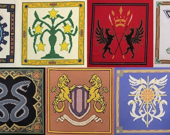 Complete Bundle of Final Fantasy XI Flags