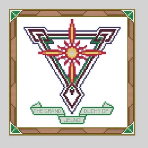 Medium Sew on//Iron On Patch Bastok Flag FINAL FANTASY XI