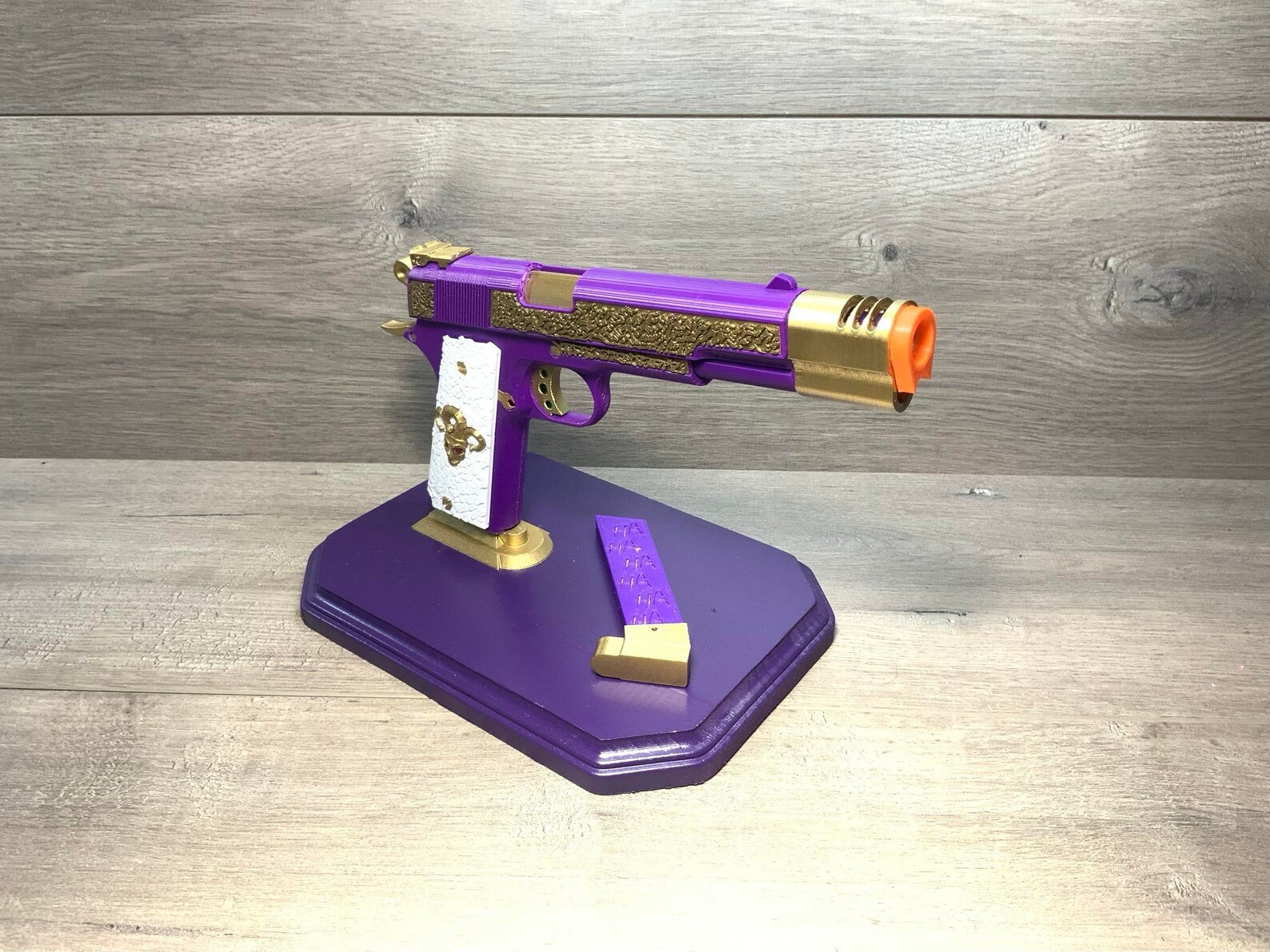 Joker Gun Replica Joker Cosplay 3D Printed Gun Movie - Etsy