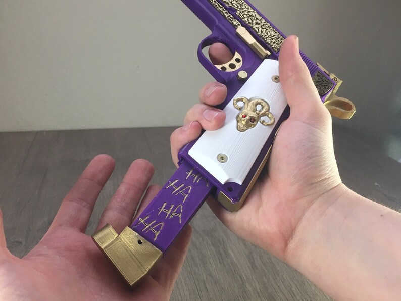 Réplique de Joker Gun Joker Cosplay de pistolet imprimé Etsy France