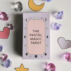 The Pastel Magic Tarot Third Edition / Tarot Cards/ Pastel Tarot / Pastel Pink Tarot / Cute Tarot / Pastel Witch Tarot / Tarot Deck