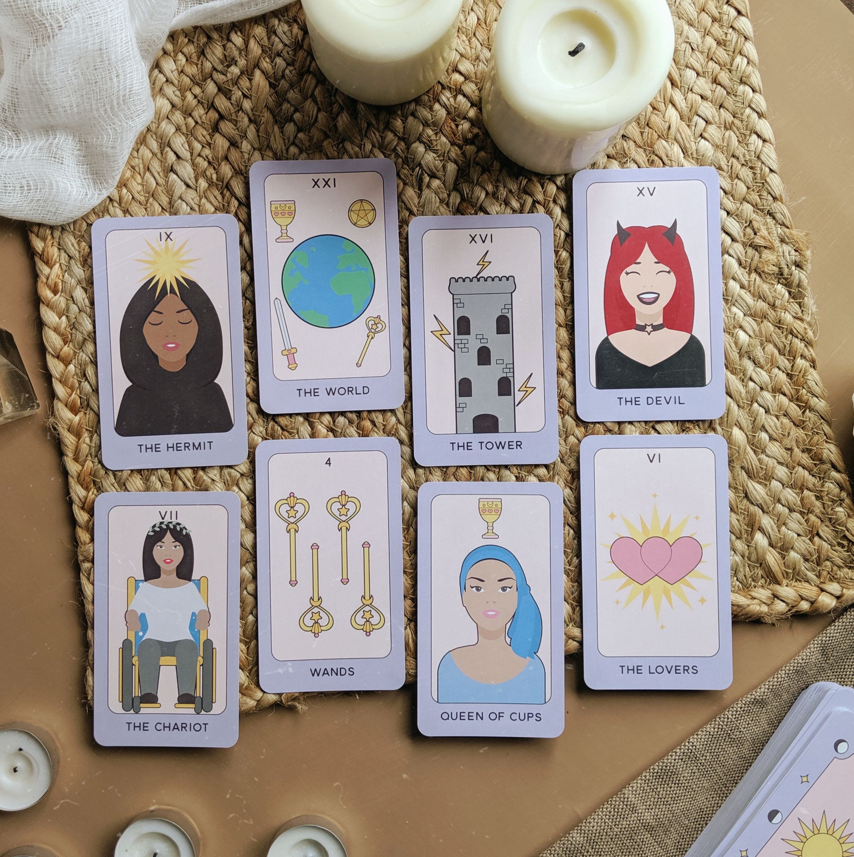 The Pastel Magic Tarot Third Edition / Tarot Cards/ Pastel Etsy Australia