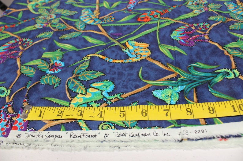 Rain Forest JS2291 by Jennifer Sampou for Robert Kaufman, 2.5 yds uncut image 1