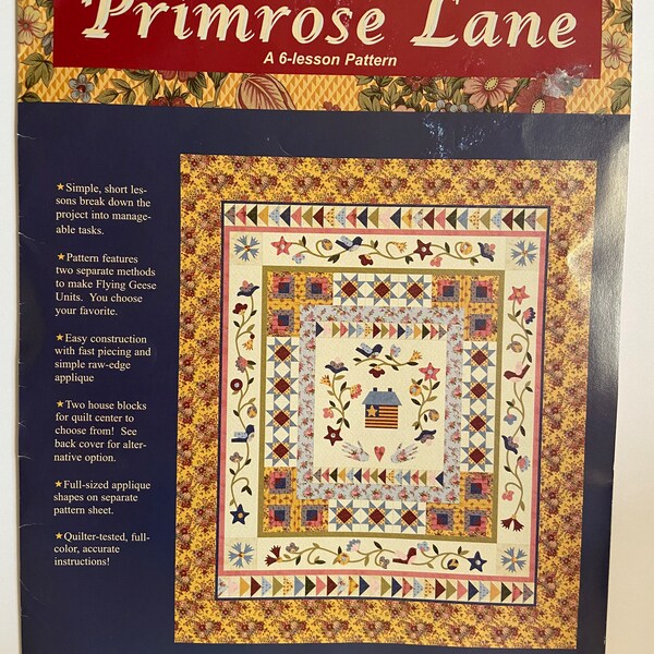 Primrose Lane Patterns Etsy