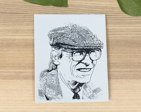 John Rawls vinyl sticker (approx. 3,5"x4")