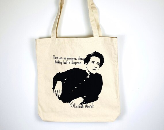 Hannah Arendt tote bag
