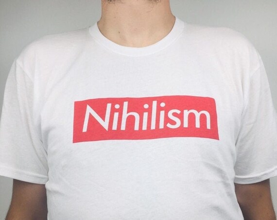 Supreme nihilism organic cotton T-shirt