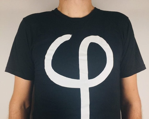 Philosophy T-shirt: Phi, the greek letter (Organic cotton)
