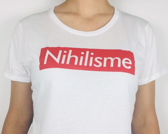 Supreme nihilism organic cotton T-shirt