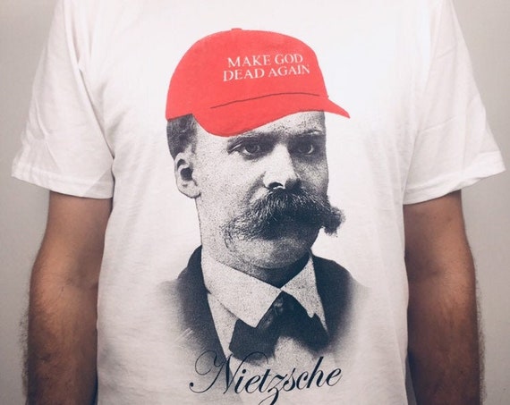 Nietzsche T-shirt: Make god dead again (organic cotton)