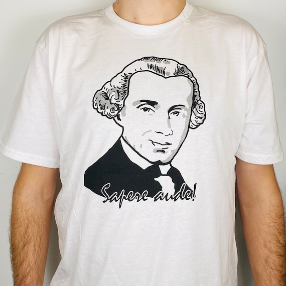 Immanuel Kant T-shirt on organic cotton
