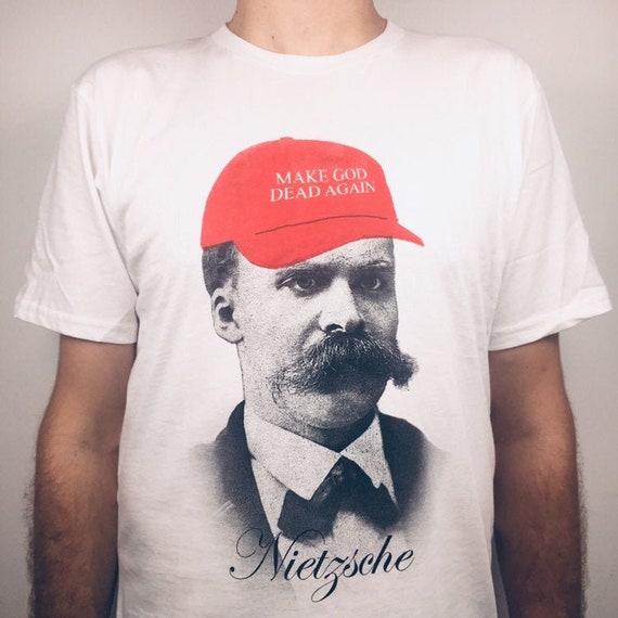 Nietzsche T-shirt: Make god dead again (organic cotton)