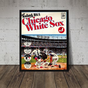 80s Vintage Chicago White Sox winning Ugly Raglan 