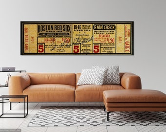 Desk Decor Bar Mancave 4x6 Frame Baseball Decor Display Bar Decor 0219 Baseball Office Gift Baseball Gifts Boston Red Sox