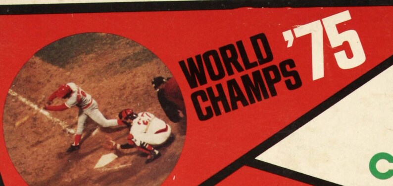 1976 CINCINNATI REDS Print Vintage Baseball Poster. Retro - Etsy