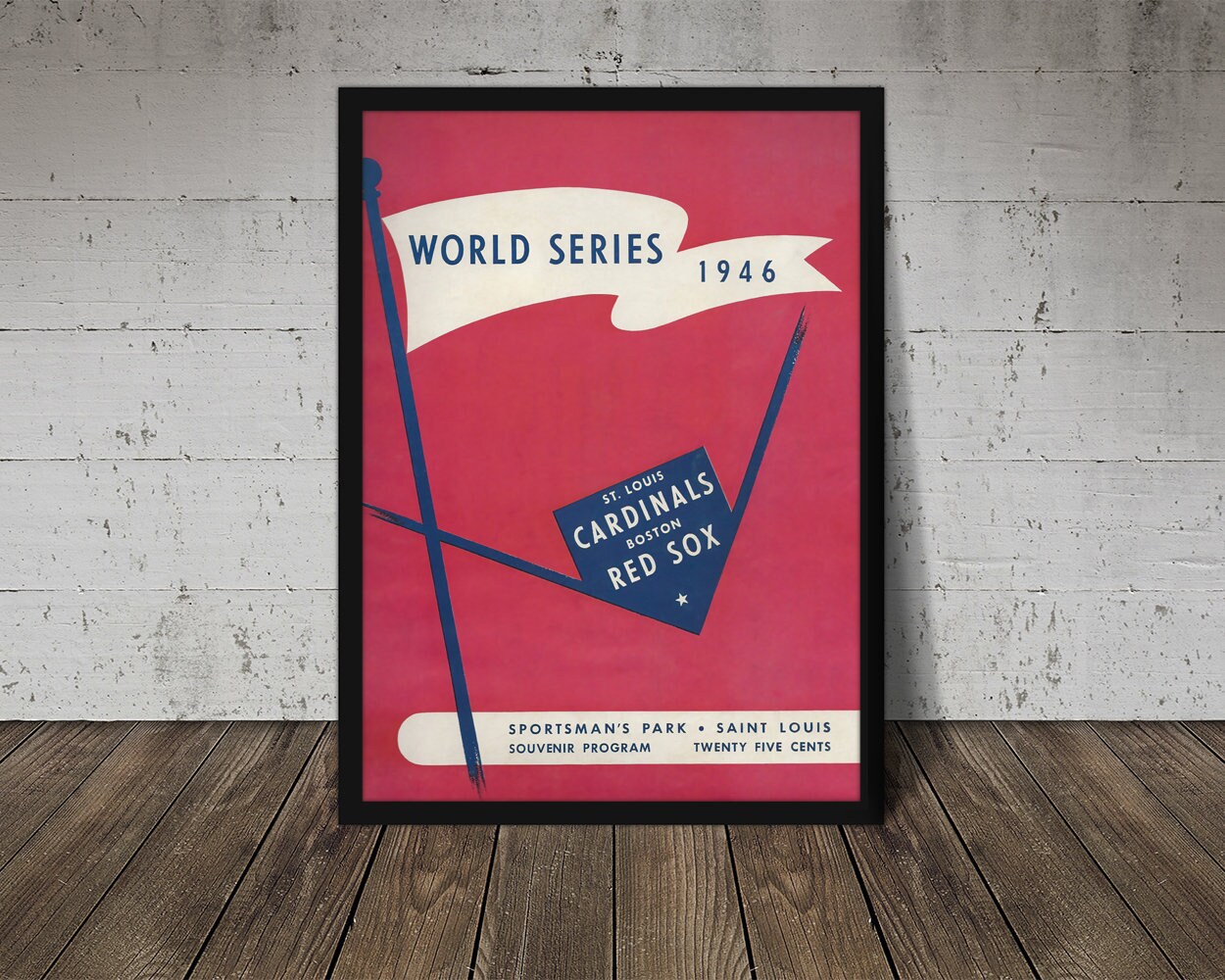 1946 - St. Louis Cardinals vs. Boston Red Sox: World Series