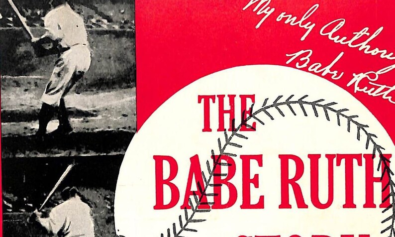 BABE RUTH Print Vintage Baseball Poster Retro Baseball - Etsy
