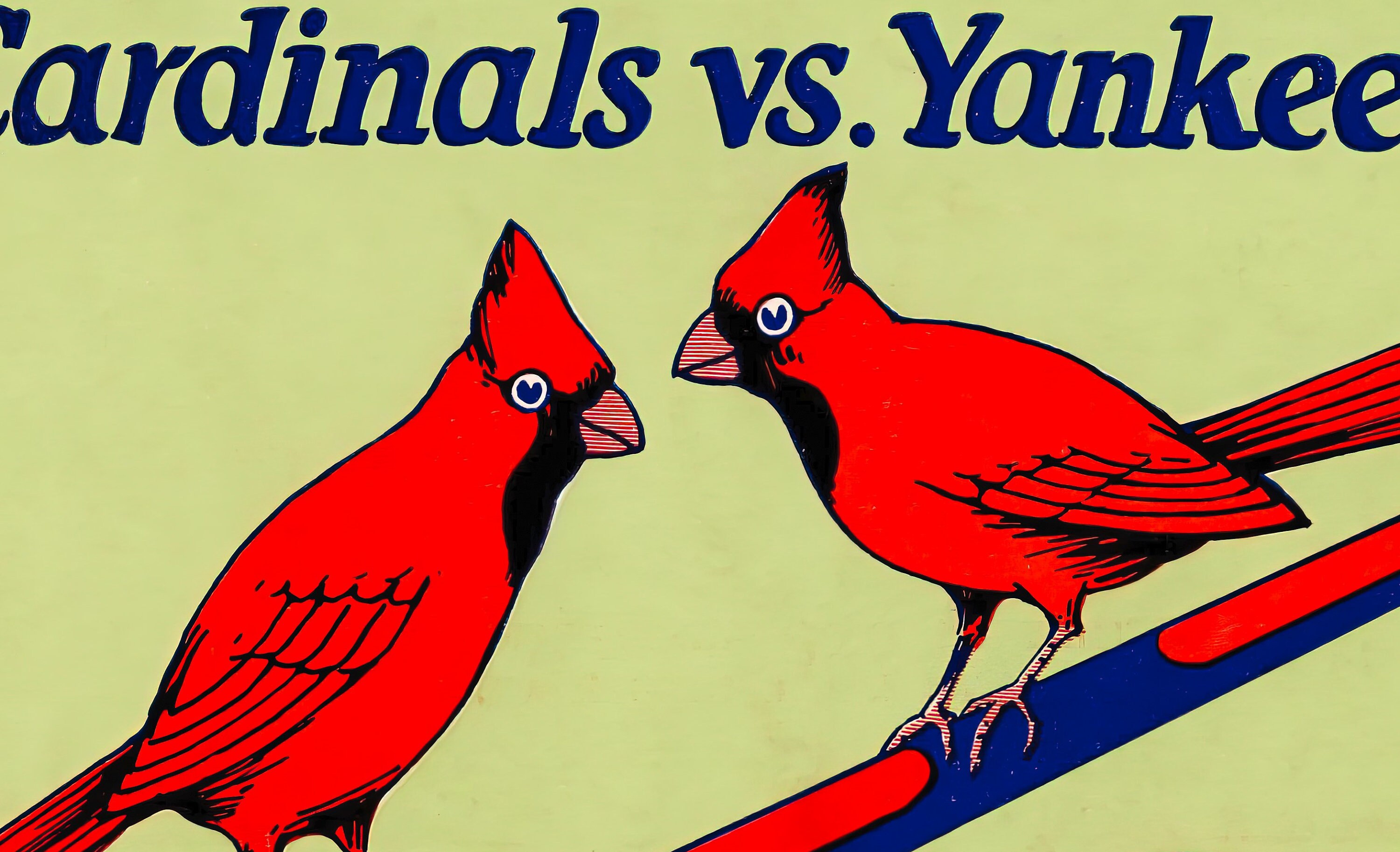 St. Louis Cardinals Vintage 1956 Program Poster by Big 88 Artworks - Pixels