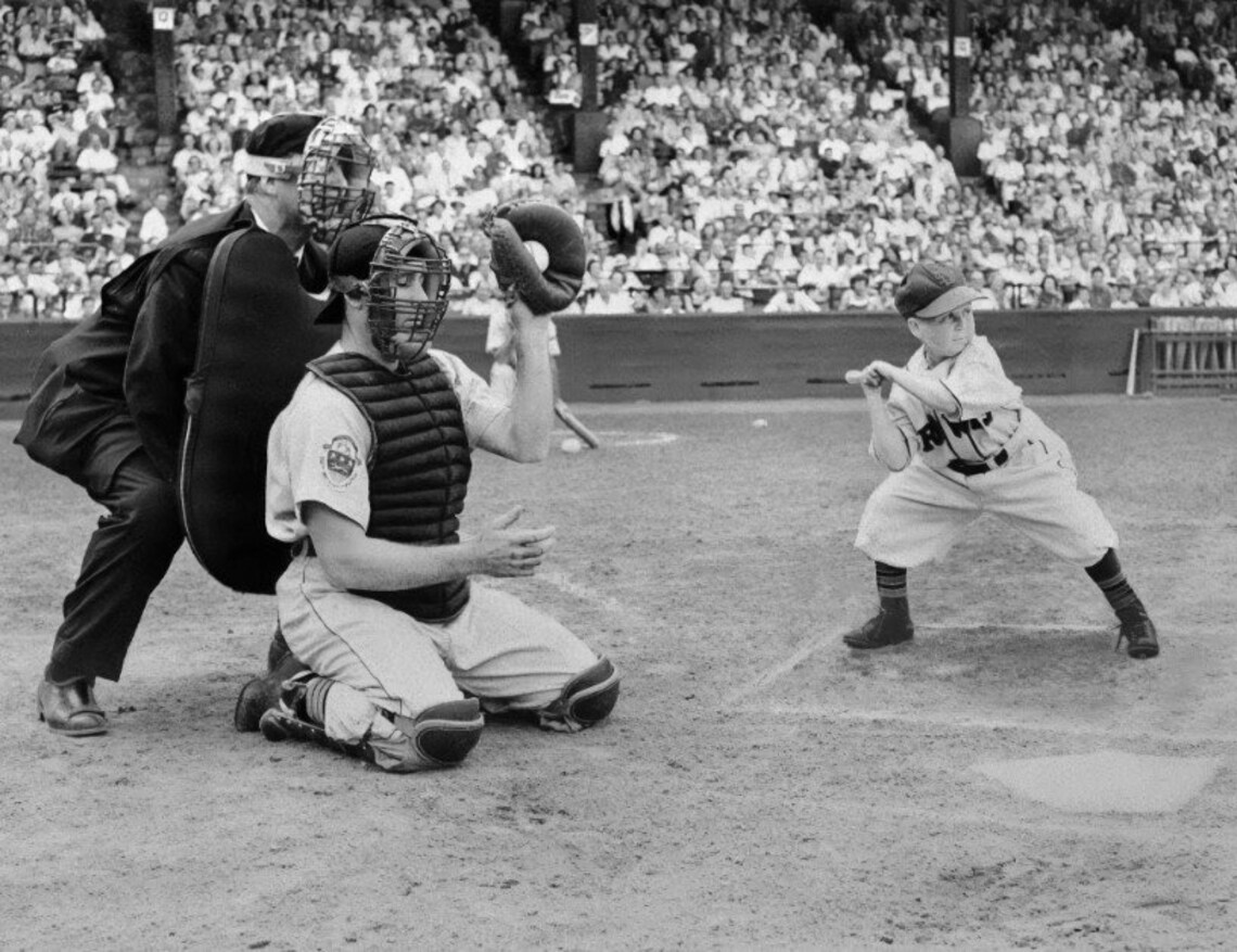 1951 GAEDEL'S PLATE APPEARANCE Vintage Baseball Poster. Etsy