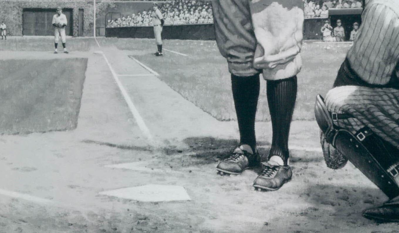 BABE RUTH print Vintage Baseball Poster Retro Baseball | Etsy