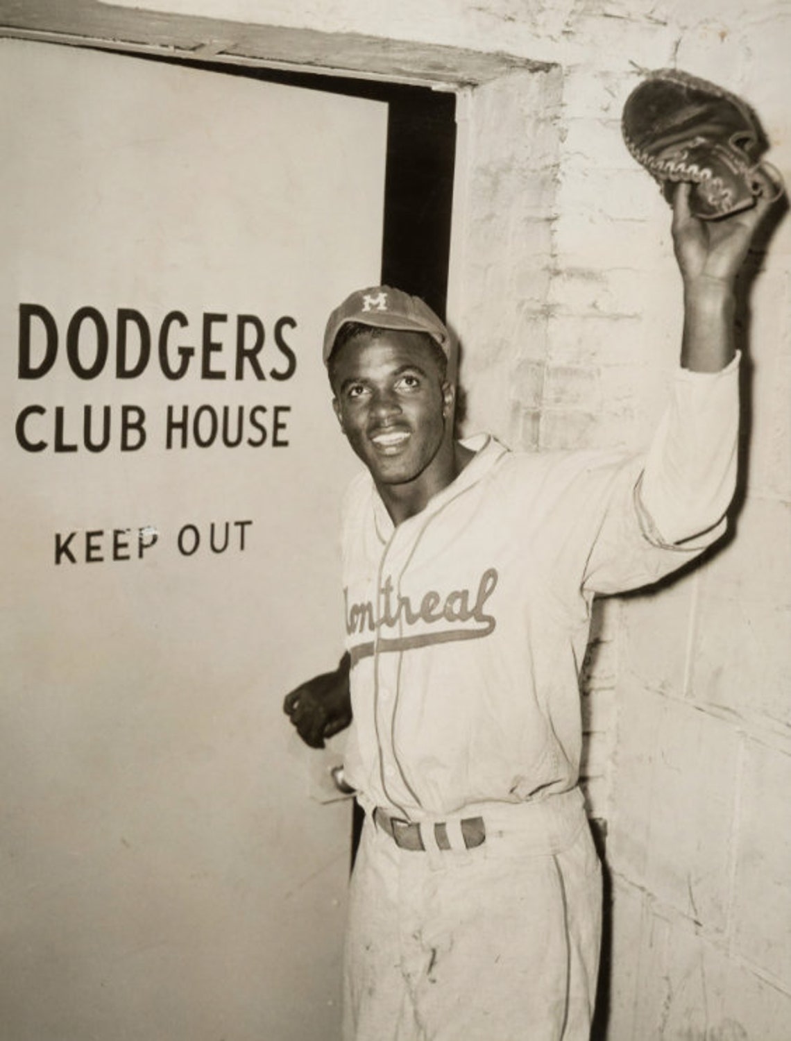 1947 JACKIE ROBINSON Print Vintage Baseball Poster Retro | Etsy