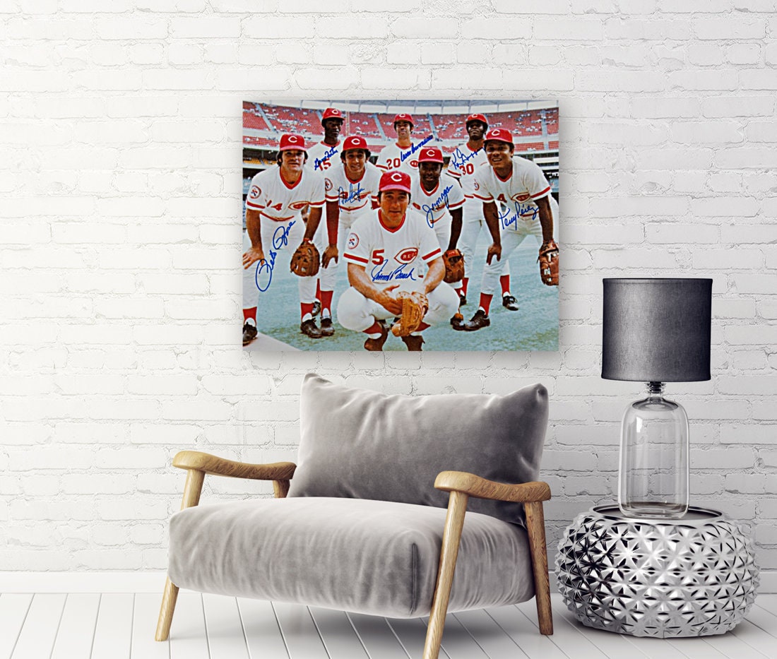 CINCINNATI REDS The Big Red Machine print Vintage Baseball Poster 