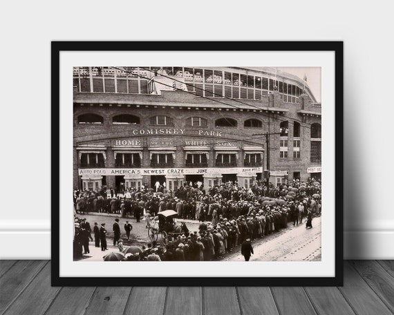 COMISKEY PARK Chicago White Sox Stadium Vintage Baseball - Etsy