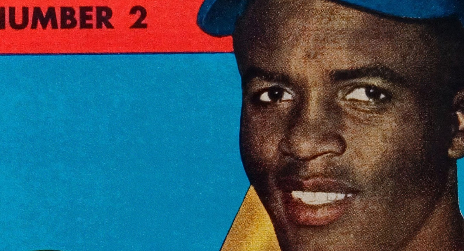 1950 JACKIE ROBINSON print Vintage Baseball Poster. Retro | Etsy