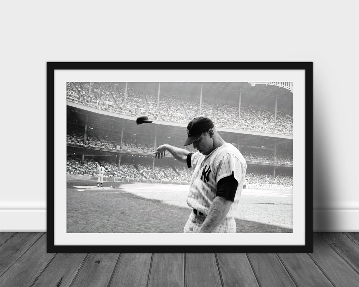 Title What Boys Do Antique Vintage Micky Mantle Baseball Card New York Yankees Bike Bicycle Baseball Fine Art Photo Canvas /& Metal Print