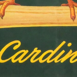 ST. LOUIS CARDINALS Print Vintage Baseball Poster, Retro Baseball ...