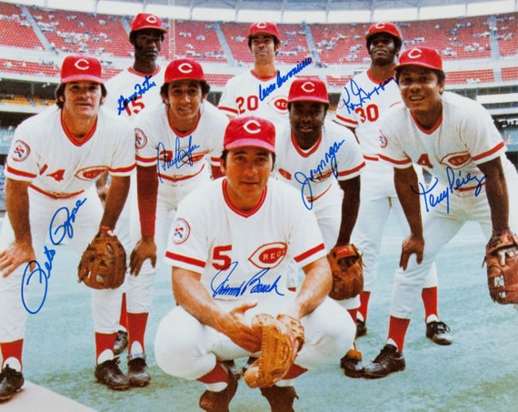 CINCINNATI REDS The Big Red Machine print Vintage Baseball Poster 