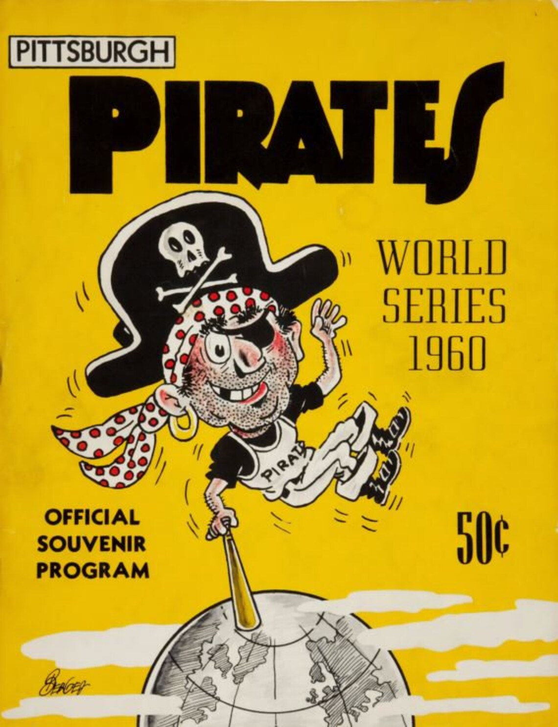 1960 PITTSBURGH PIRATES Print Vintage Baseball Poster Retro Etsy Canada