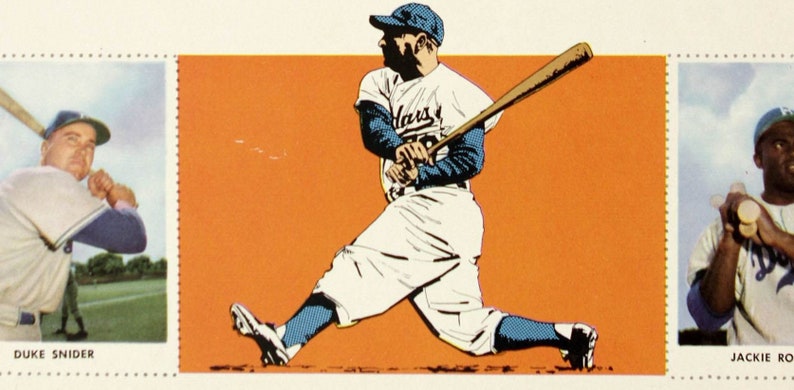 1955 BROOKLYN DODGERS Print Vintage Baseball Poster - Etsy