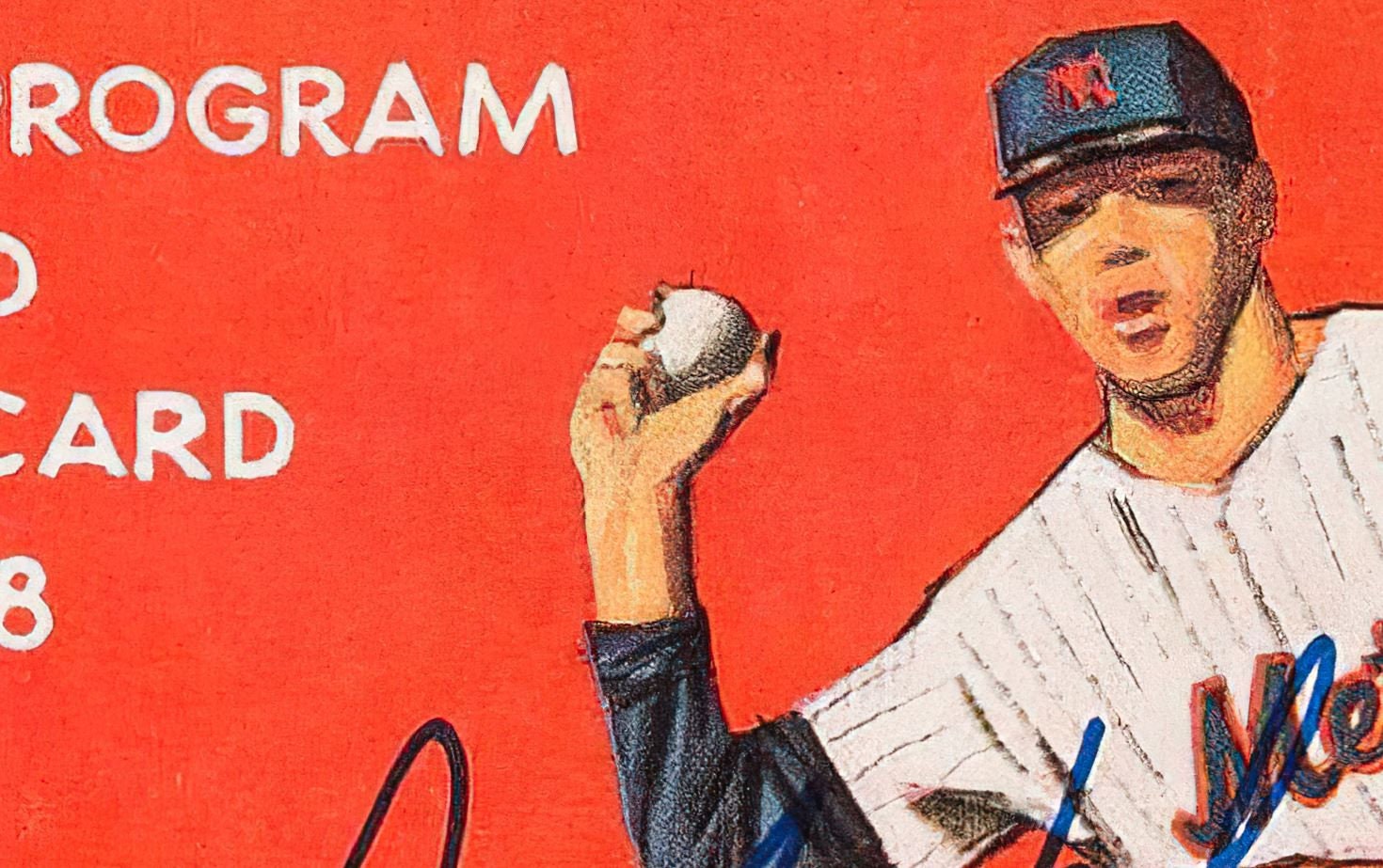 1971 New York Mets Vintage Poster Smith Major League Baseball MLB