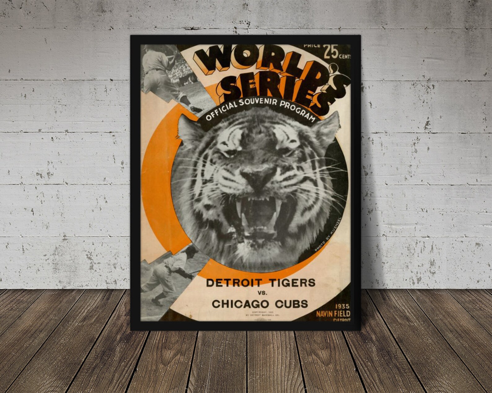 1935 Detroit Tigers In The World Series Championship Jersey Patch 1935 Detroit Tigers In The World Series Championship Jersey Patch