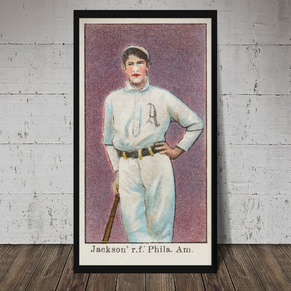 Shoeless Joe Jackson Etsy