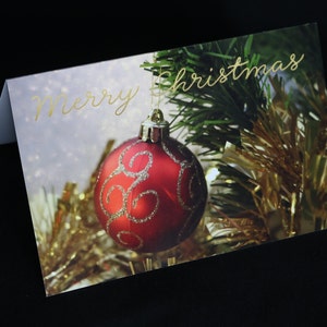 Weihnachtskarte, Saisonale Karte, Festliche Karte, Weihnachtskarte, Weihnachtsgrußkarte, Frohe Feiertage Karte, Weihnachtsdekorationskarte