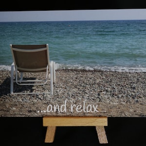 Carte postale de plage A6, carte postale de vacances, idée cadeau, carte postale à message, carte postale photo de Chypre, carte postale de vacances, cadeau pour elle, cadeau pour lui