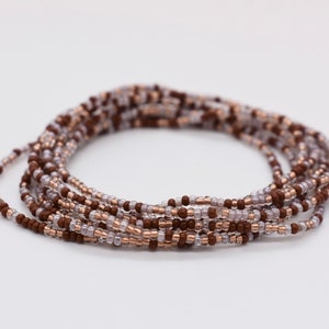 Stretch Bracelet, Stackable Bracelet, Stretchy Bracelet, MultiColor Bracelet, Hippie Bracelet, Beaded Bracelet Brown Bracelet, Gold Bracelet